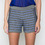 T by Alexander Wang Women's - Black/Indigo French Terry Shorts