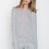 T by Alexander Wang Women's - Black/White Linen L/S Tee