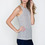 T by Alexander Wang Women's - Black/White Linen Stripe Tank