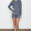 T by Alexander Wang Women's - Black/Indigo French Terry Sweatshirt