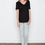 T by Alexander Wang Women's - Black Classic Tee w/ Pocket
