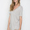 T by Alexander Wang Women's - Light Heather Classic Tee w/ Pocket