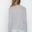 T by Alexander Wang Women's - Black/White Linen L/S Tee