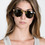 Karen Walker - Vintage Demi Helter Skelter Sunglasses