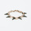 Joomi Lim - Rose Gold/Hematite Single Row Spike Bracelet