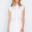 T by Alexander Wang Women's - White Silk & Mesh Combo Shirtdress