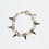 Joomi Lim - Rose Gold/Hematite Single Row Spike Bracelet