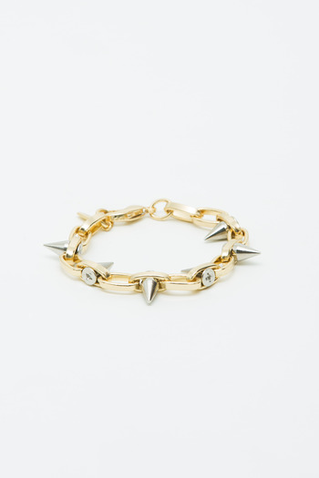 Joomi Lim - Exclusive Gold/Silver Switchback Spike Bracelet