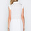 T by Alexander Wang Women's - White Silk & Mesh Combo Shirtdress