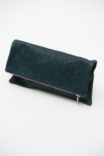 Cast of Vices - Navy Recycle Clutch