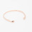 Made Her Think - Rose Gold Open Spike Cuff
