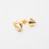 Made Her Think - Yellow Gold Cone Studs