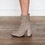 Jeffrey Campbell - Taupe Snake Perfection Boot