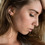 Made Her Think - Medium Yellow Gold Claw Post Earrings