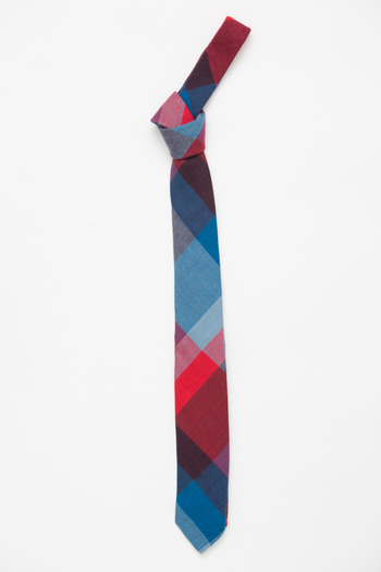 Gitman Bros. Vintage - Red/Blue Plaid Tie