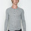 Wings + Horns - Heather Grey Static L/S Henley