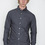 Wings + Horns - Light Charcoal Oxford Shirt