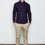 Wings + Horns - Purple Oxford Shirt