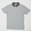 Wings + Horns - Heather Grey Camo Collar Polo
