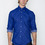 Gitman Bros. Vintage - Royal Blue Reversed Brushed Oxford