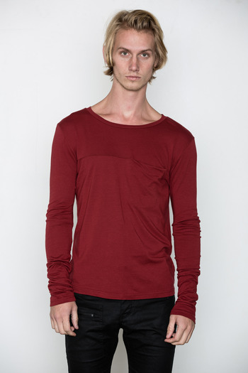 Odyn Vovk - L/S Pocket Tee