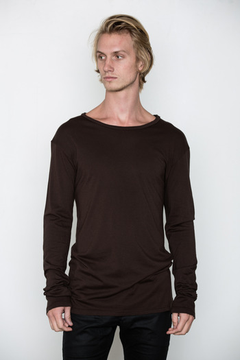 Odyn Vovk - L/S Curved Seam Tee
