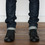 Wings + Horns - Black Suede Hi-Top Sneaker