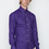 Gitman Bros. Vintage - Purple Reversed Brushed Oxford