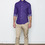 Gitman Bros. Vintage - Purple Reversed Brushed Oxford