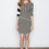 Addison - Angular Stripe Jersey Dress