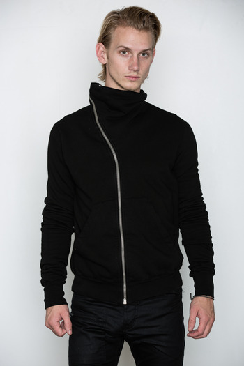 DRKSHDW Men's - Asymmetric Zip Sweat Jacket