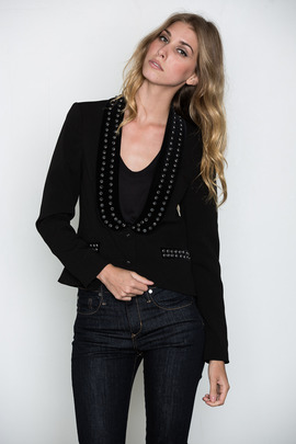 Something Else Studded Blazer