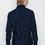 Wings + Horns - Indigo Camo Jacquard Shirt