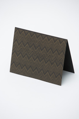 Alissa Bell Zig-Zag Print Card
