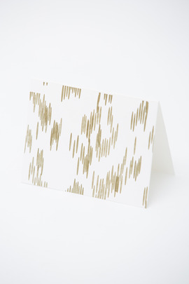Alissa Bell Ikat Print Card