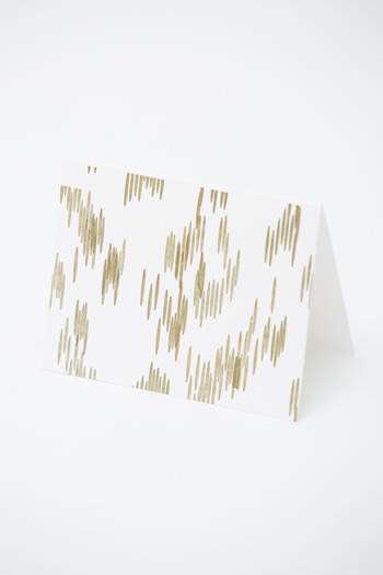 Alissa Bell - Ikat Print Card