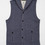 Reigning Champ - Navy Shawl Neck Vest