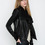 VEDA - Textured Max Classic Leather Jacket