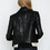VEDA - Textured Max Classic Leather Jacket