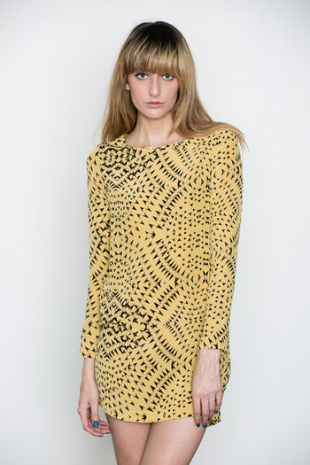 Something Else - Pattern Silk Dress