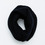Wings + Horns - Black/Navy Cashmere Blend Tube Scarf