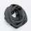 Wings + Horns - Grey/Black Cashmere Blend Tube Scarf