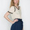 Addison - Leather Trim Sheer Back Top