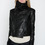 VEDA - Textured Max Classic Leather Jacket