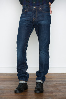 Wings + Horns 1 Year Wash Straight Leg Jeans