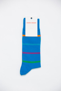 Henrik Vibskov Men's Blue Airport Socks