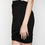 T by Alexander Wang Women's - Black Jersey Ruched Twist Skirt