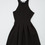 T by Alexander Wang Women's - Black Neoprene Sleeveless Dress