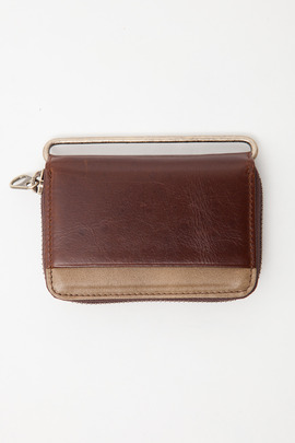Haerfest Burnt Umber/Taupe Modular Zip Wallet