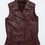 VEDA - Castor Leather Vest